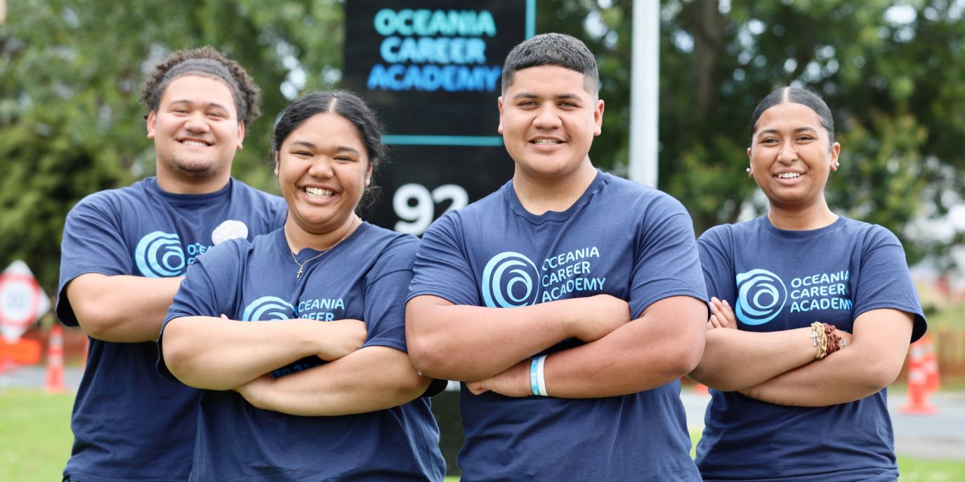 Students in front of OCA